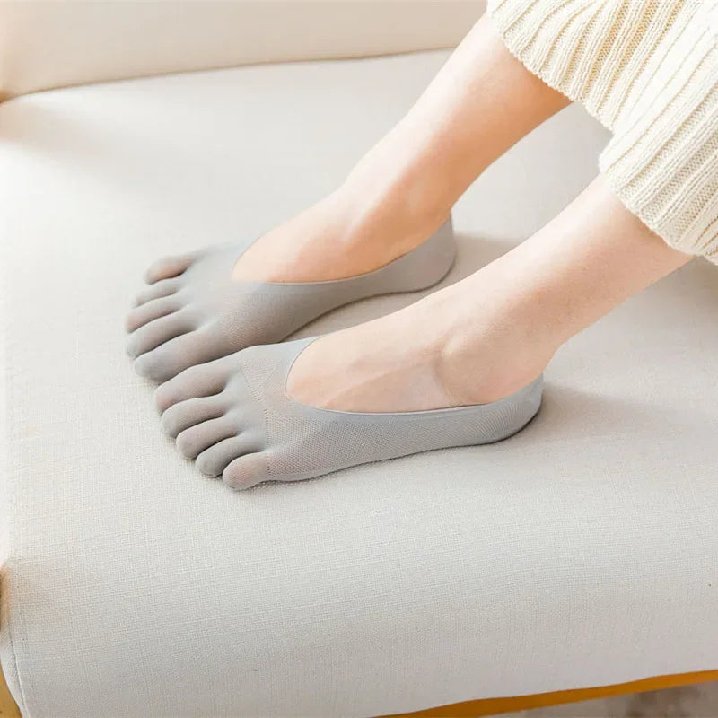 Women Summer Five Finger Socks