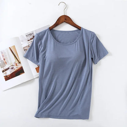 Built-In Bra Comfort Tee