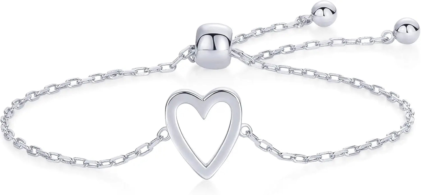 14K Gold/Silver Plated Adjustable Matching Bracelets