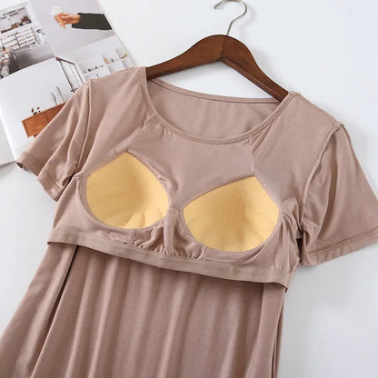 Built-In Bra Comfort Tee